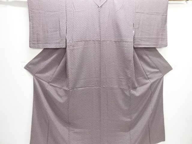 花模様小紋着物